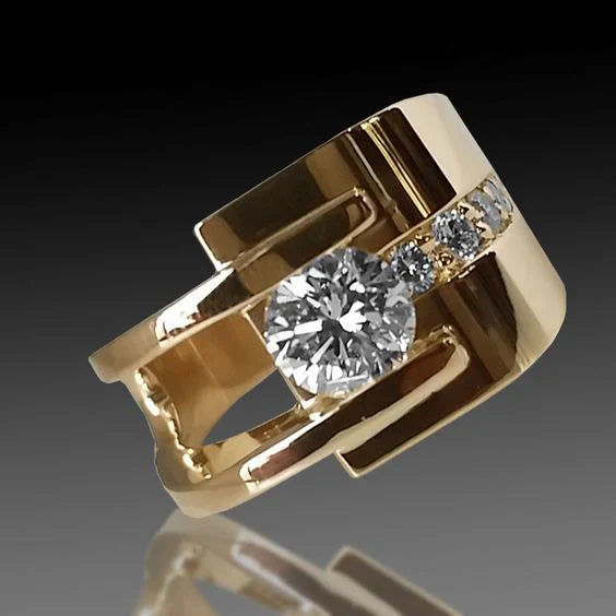 Lune d’Or | Reflets d’Amour Bague