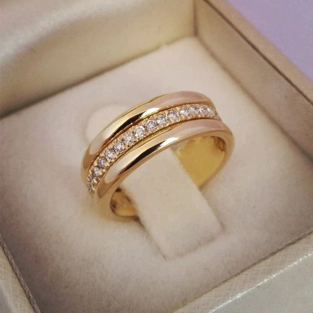Lumière Double | Reflets d’Enchantement Bague