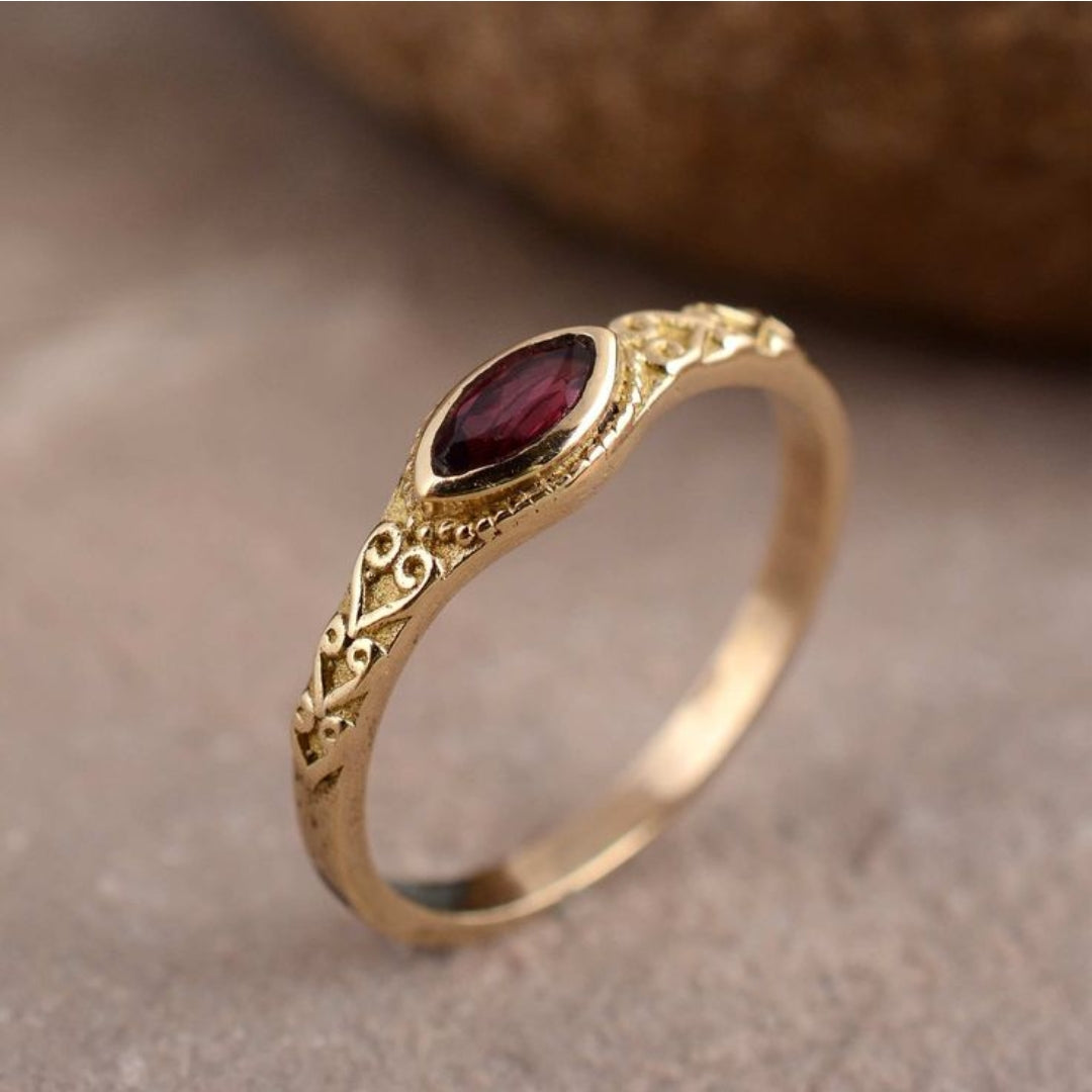 Cœur Brillant | Reflets de Passion Bague