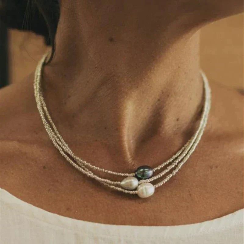 Perle Lumen | Murmure d’Élégance Collier