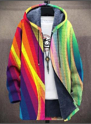 Kira | Manteau de luxe inspiré par l'art