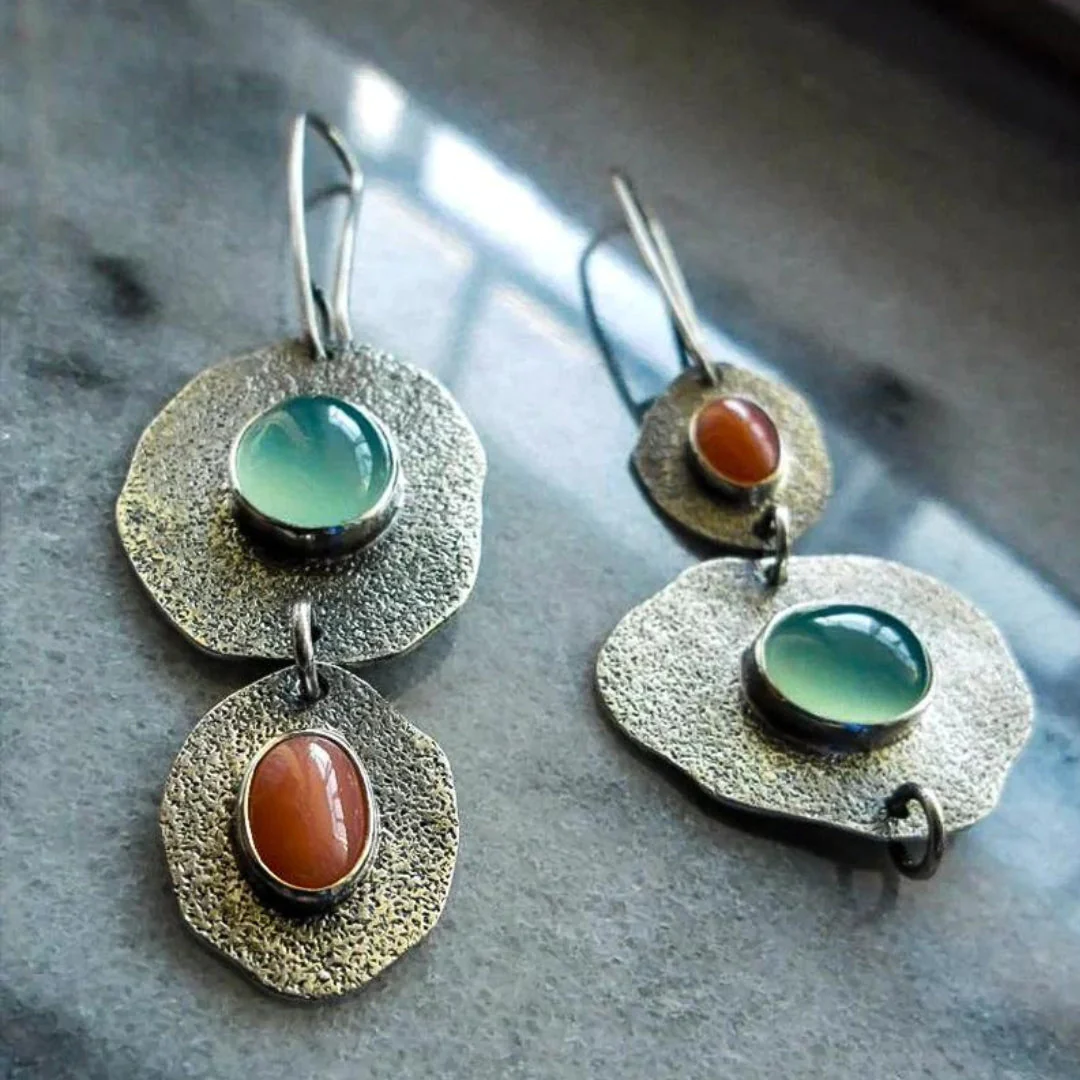 La Lune d’Argent | Murmures d’Antan Boucles d’Oreilles