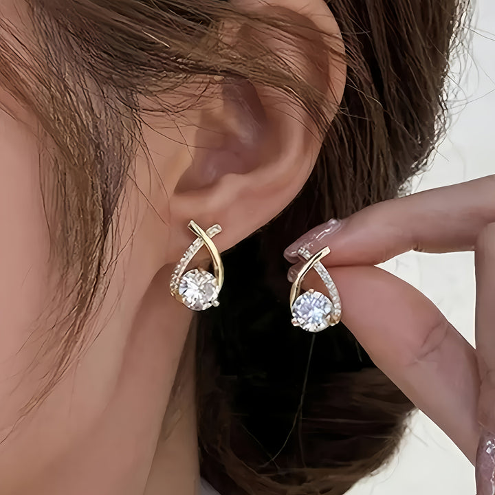 Lumière d’Or | Murmures d’un Rêve Angélique Boucles d’Oreilles
