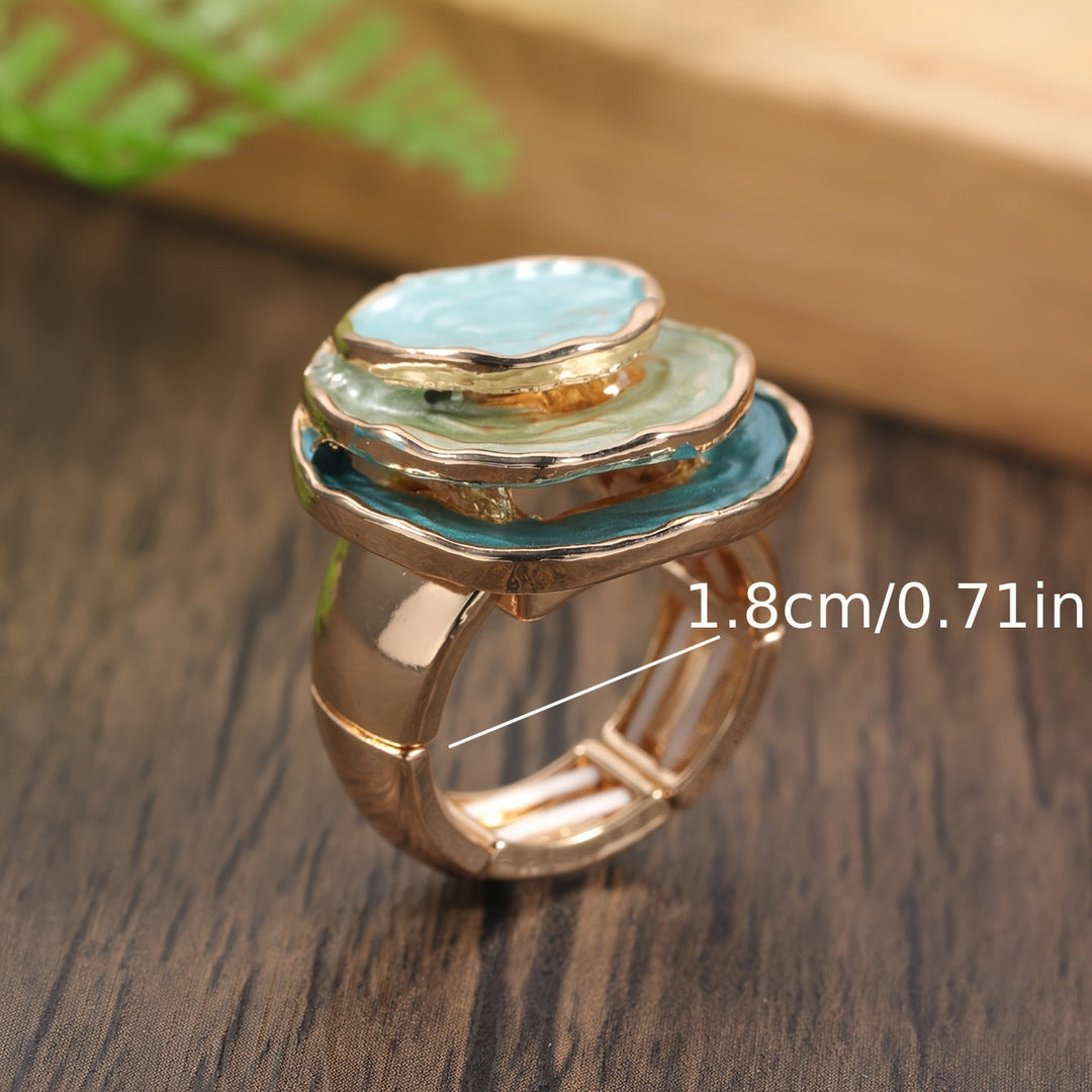 Lune Vivante | Danse de Couleur Bague