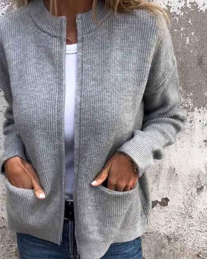 ELLA - Cardigan en maille de coton