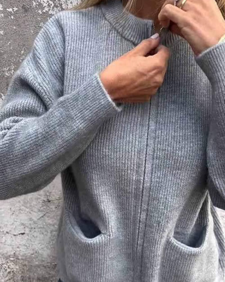 ELLA - Cardigan en maille de coton