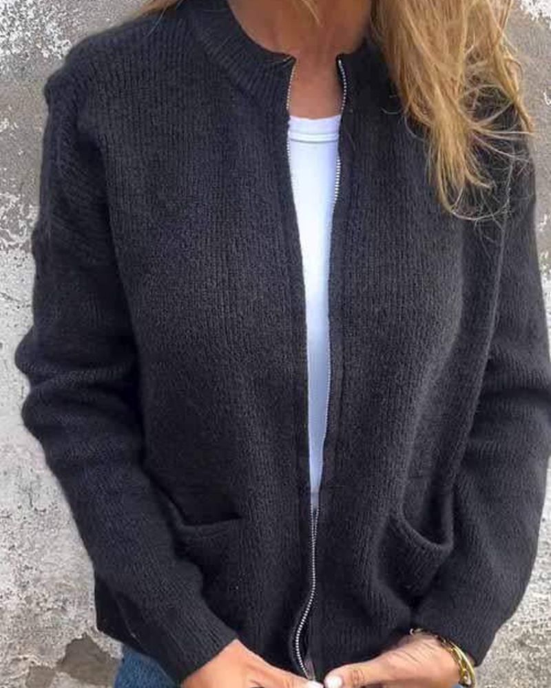 ELLA - Cardigan en maille de coton