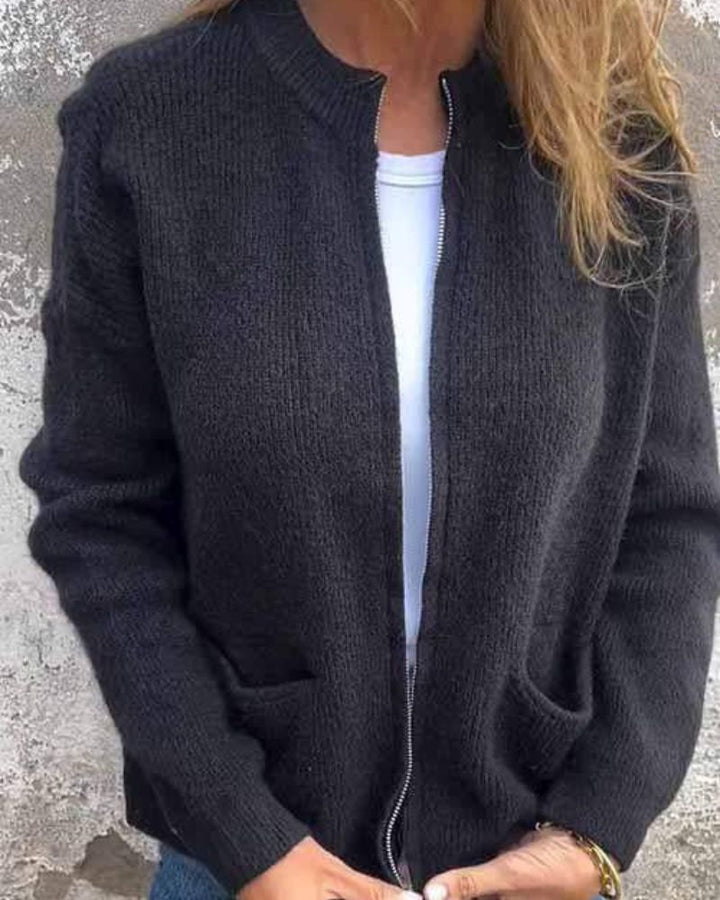 ELLA - Cardigan en maille de coton