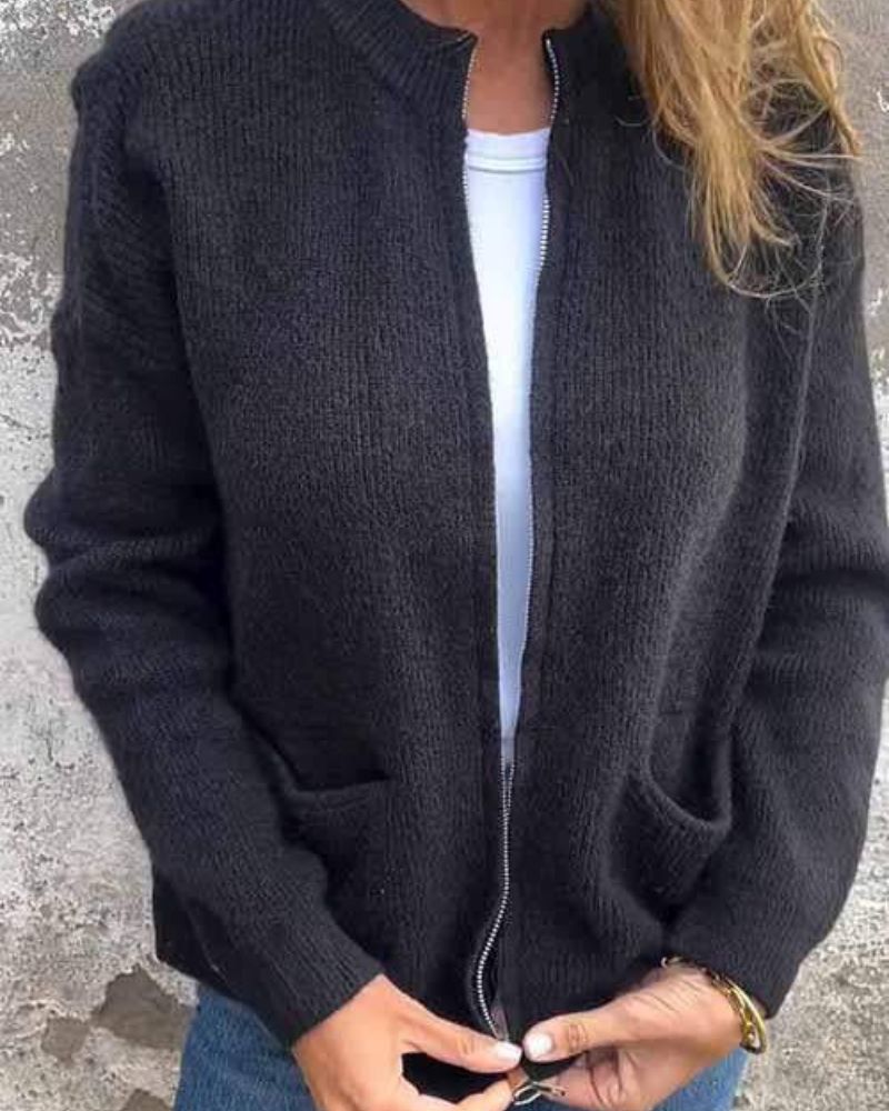 ELLA - Cardigan en maille de coton