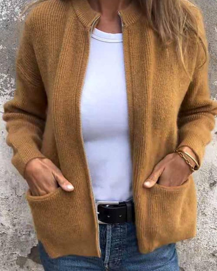 ELLA - Cardigan en maille de coton