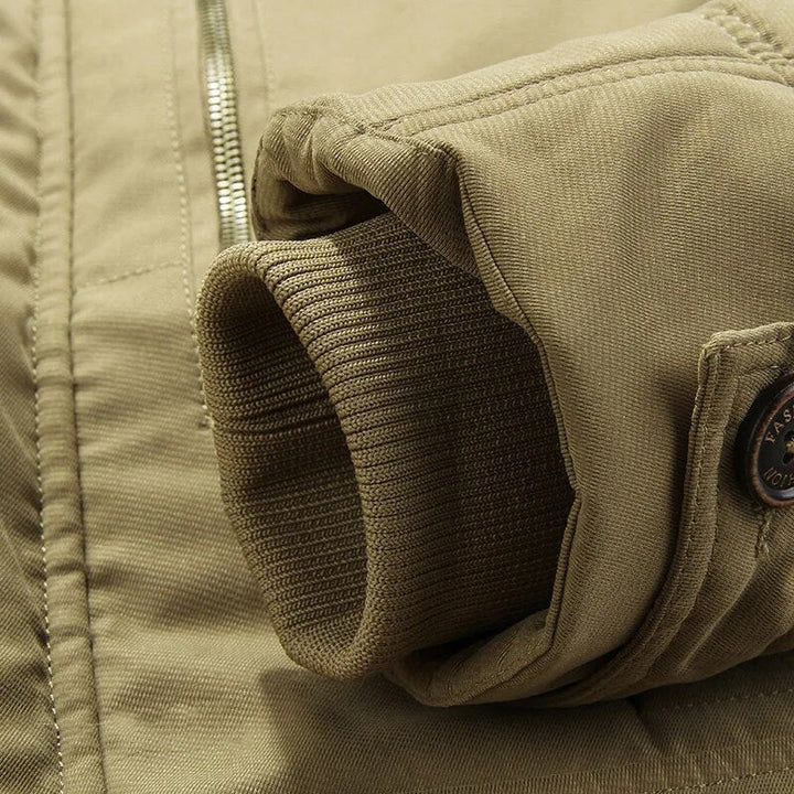 Parka d'hiver thermique pour homme avec plusieurs poches