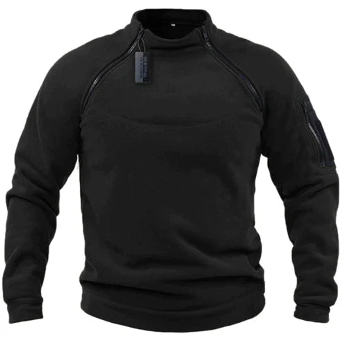 Joris -  Pull polaire style militaire