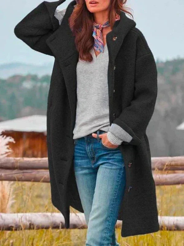 Julia- Manteau long confortable