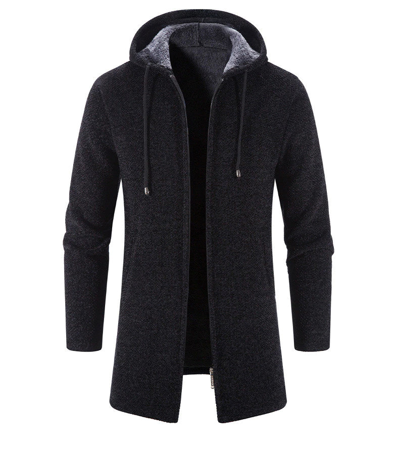 Manteau à capuche pour homme