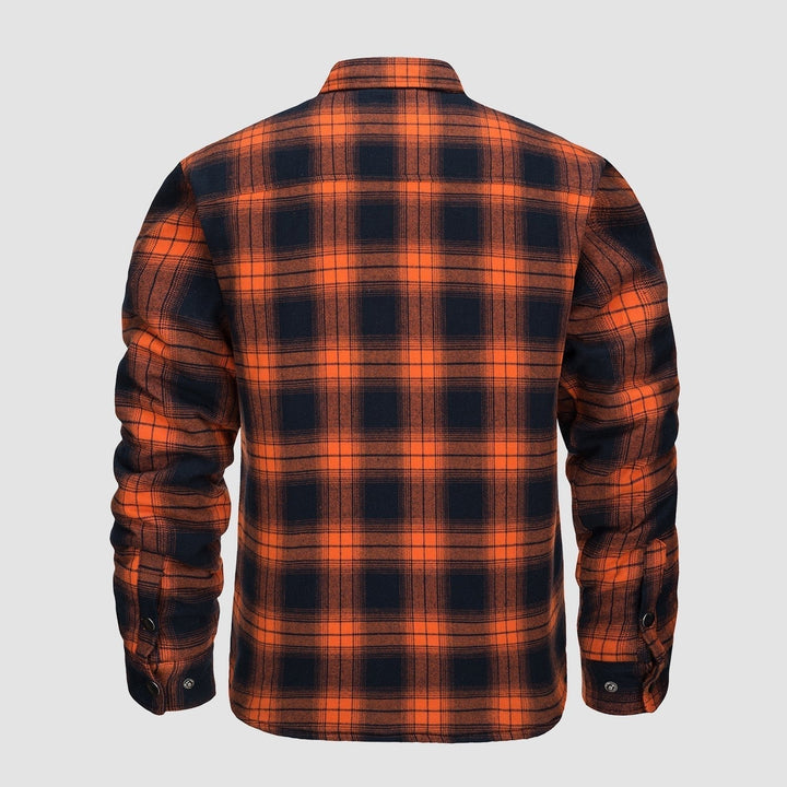 Design polyvalent Blouson aviateur à carreaux