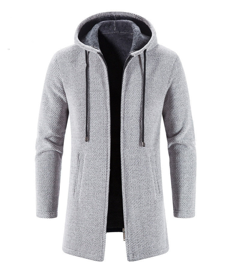 Manteau à capuche pour homme