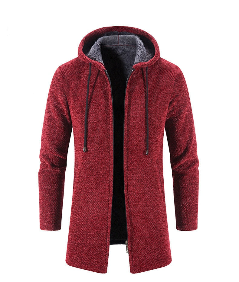 Manteau à capuche pour homme