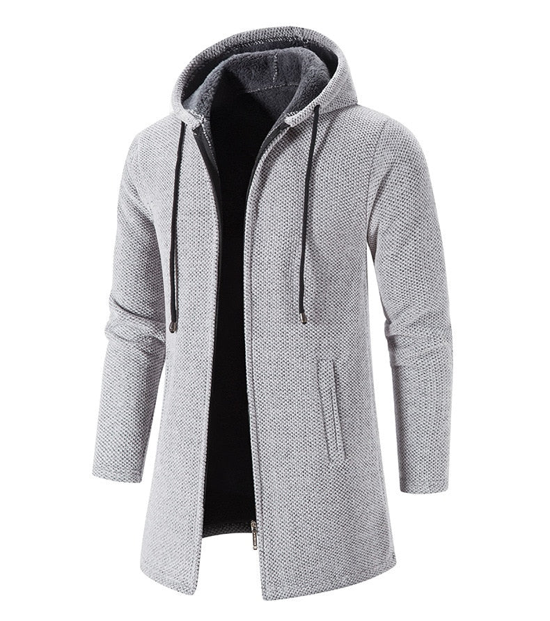 Manteau à capuche pour homme