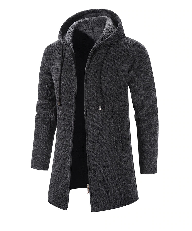 Manteau à capuche pour homme