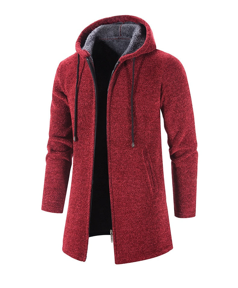 Manteau à capuche pour homme