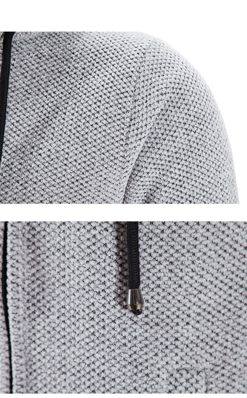 Manteau à capuche pour homme