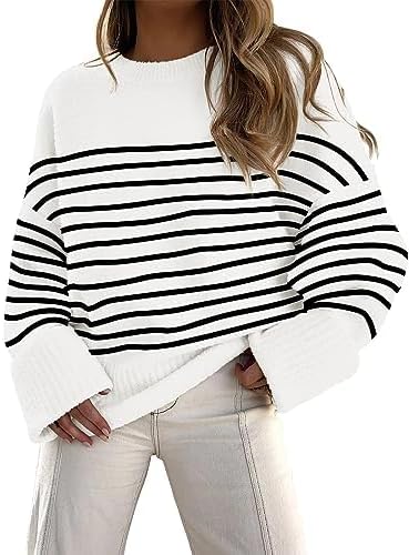 Evie- Pull oversize automne-hiver en maille