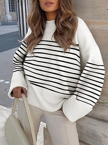 Evie- Pull oversize automne-hiver en maille