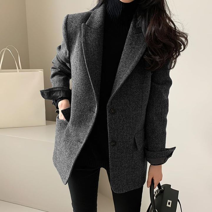Colette- Blazer Femme Automne-Hiver Décontracté Chic