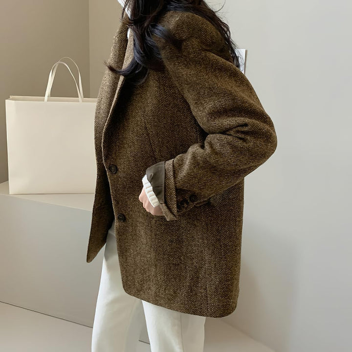 Colette- Blazer Femme Automne-Hiver Décontracté Chic