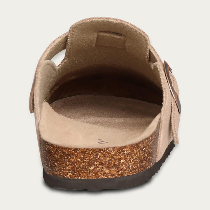 Alicia- Mules en daim pour femmes