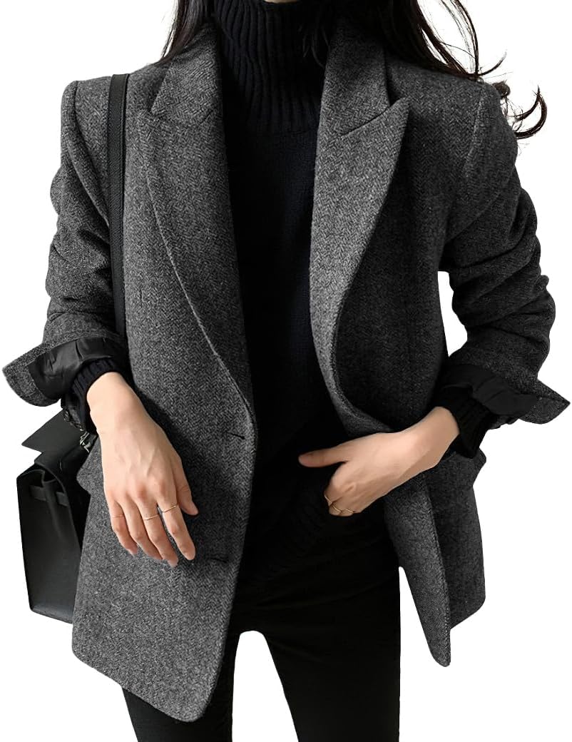 Colette- Blazer Femme Automne-Hiver Décontracté Chic