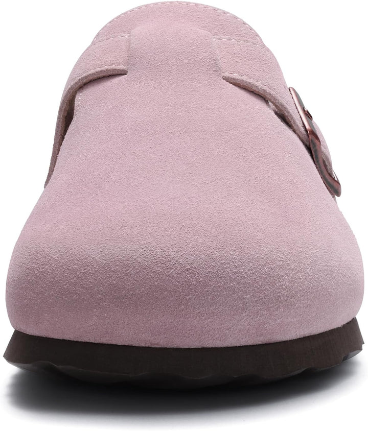 Alicia- Mules en daim pour femmes
