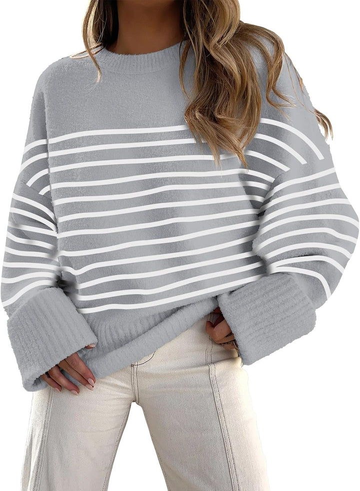 Evie- Pull oversize automne-hiver en maille
