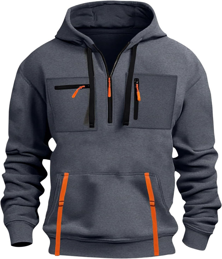 Jules- Veste à Capuche Homme Zippée d’Hiver