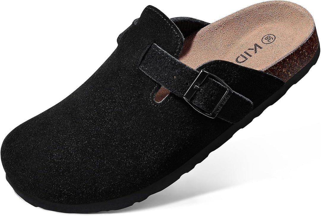 Alicia- Mules en daim pour femmes