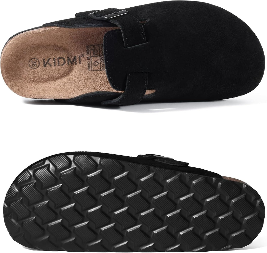 Alicia- Mules en daim pour femmes