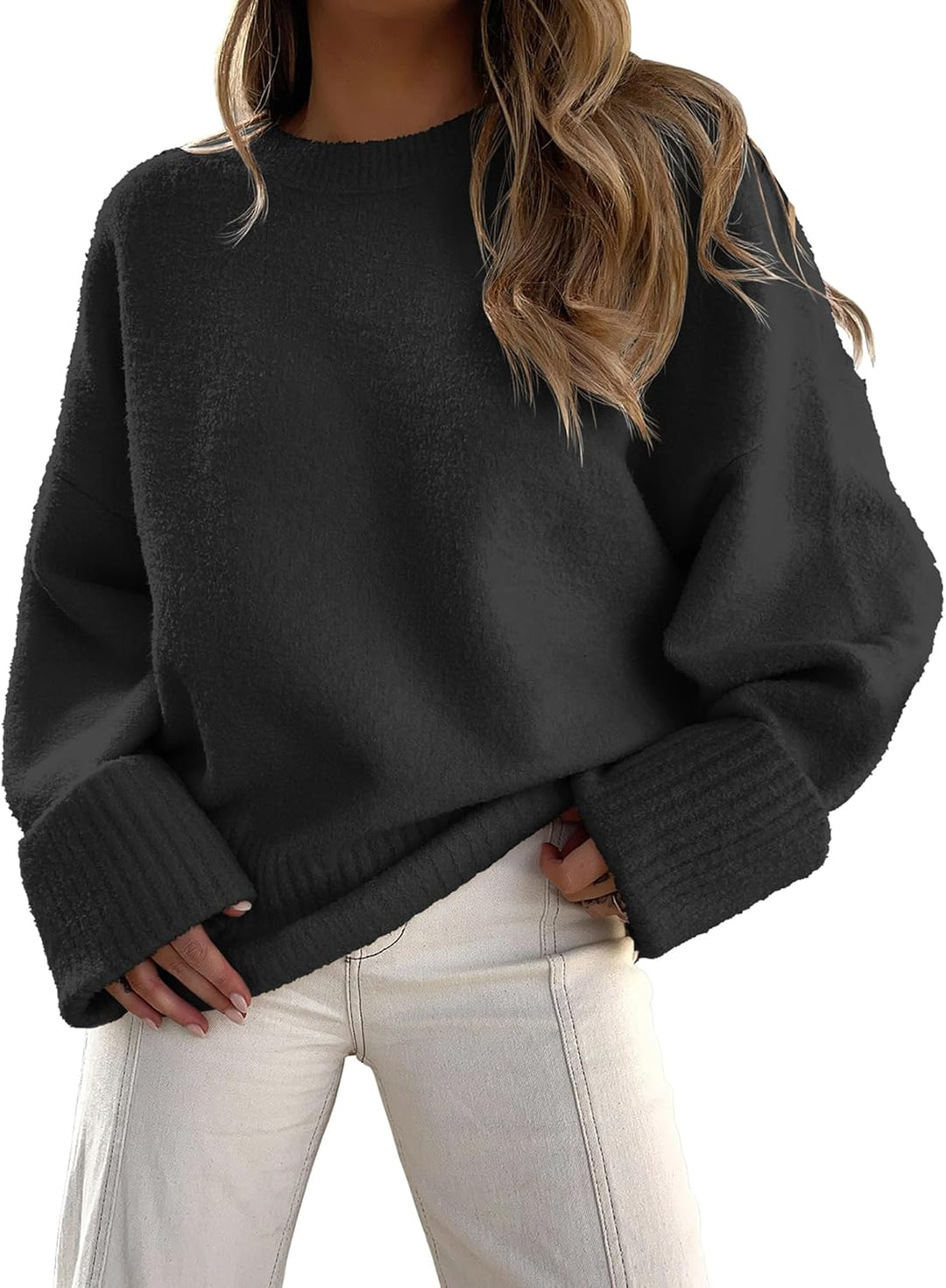 Evie- Pull oversize automne-hiver en maille