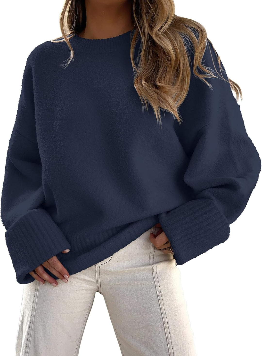 Evie- Pull oversize automne-hiver en maille