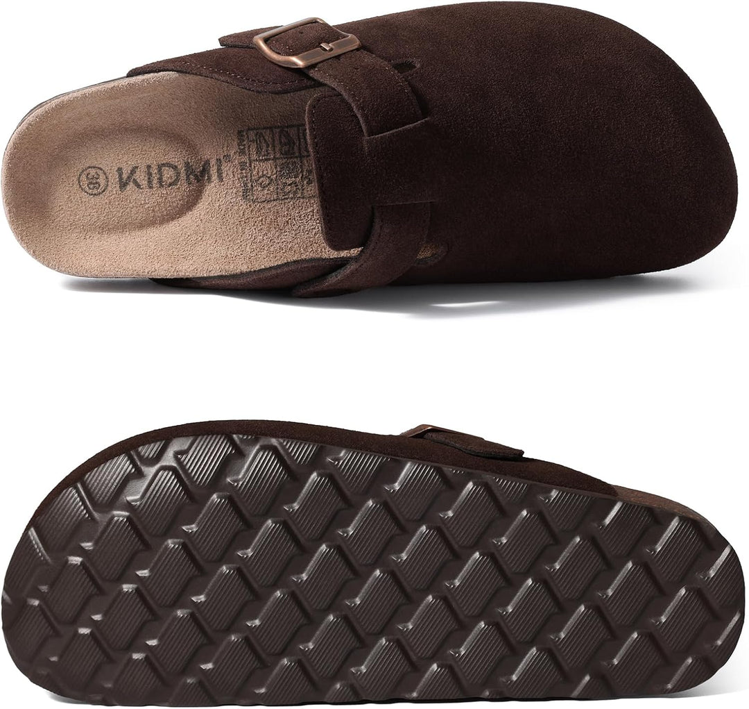 Alicia- Mules en daim pour femmes