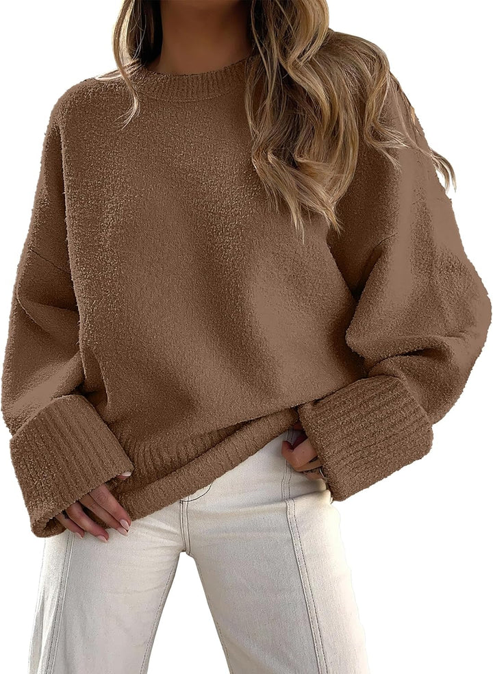 Evie- Pull oversize automne-hiver en maille