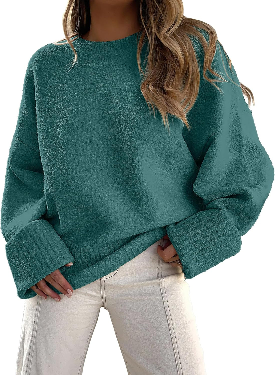 Evie- Pull oversize automne-hiver en maille