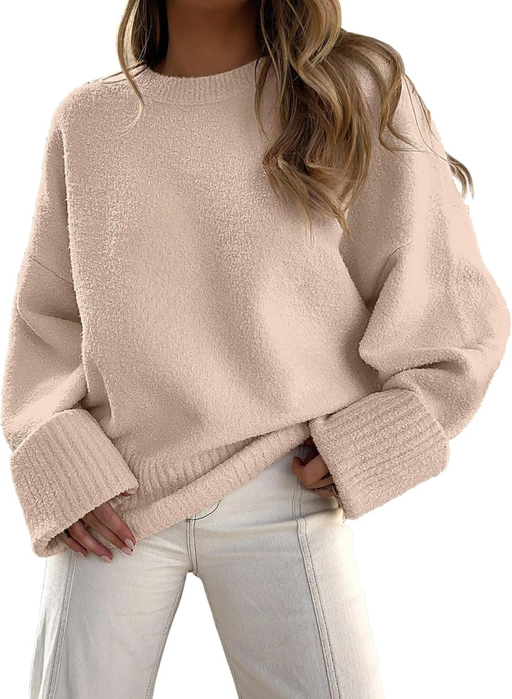 Evie- Pull oversize automne-hiver en maille