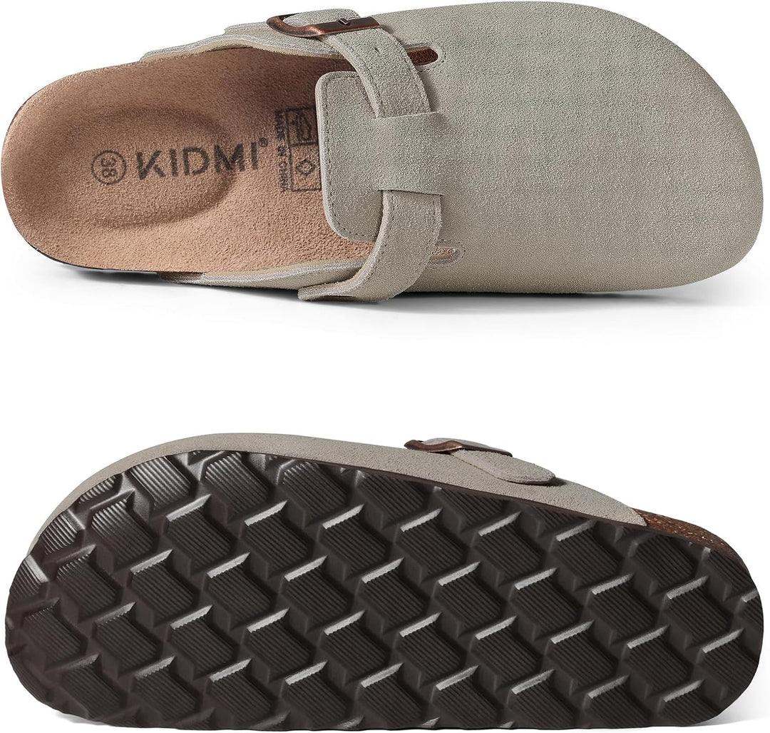 Alicia- Mules en daim pour femmes