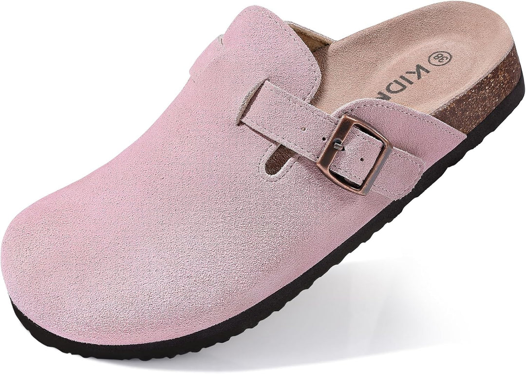 Alicia- Mules en daim pour femmes