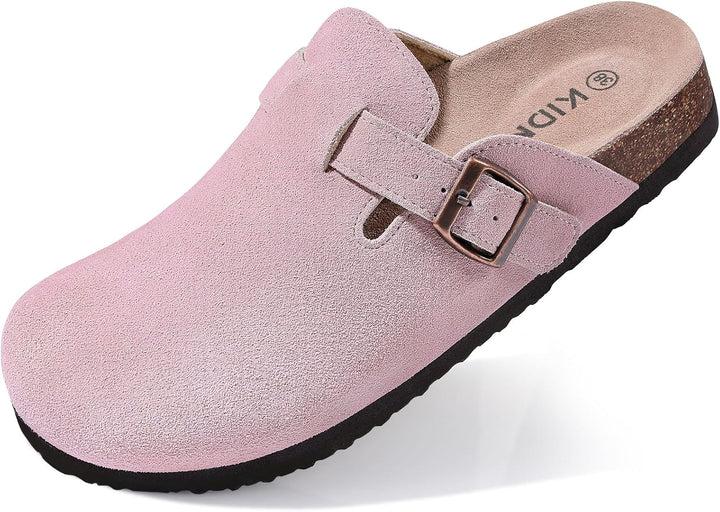 Alicia- Mules en daim pour femmes