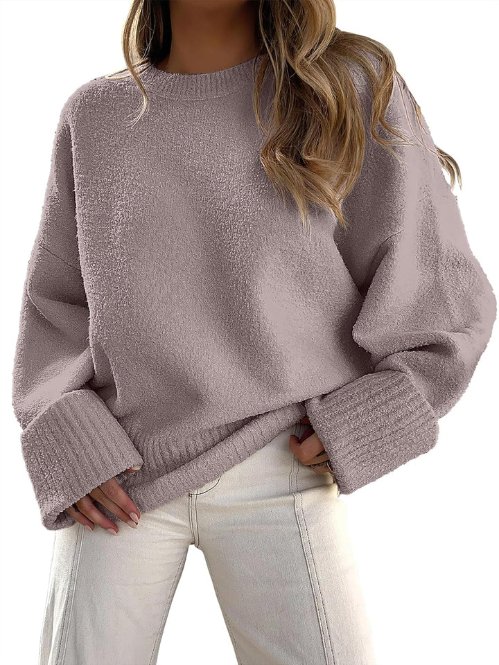 Evie- Pull oversize automne-hiver en maille