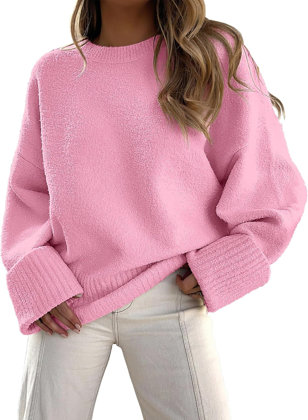 Evie- Pull oversize automne-hiver en maille