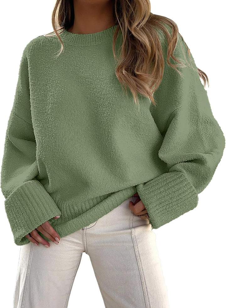 Evie- Pull oversize automne-hiver en maille