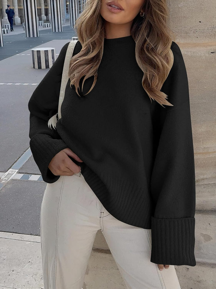 Evie- Pull oversize automne-hiver en maille