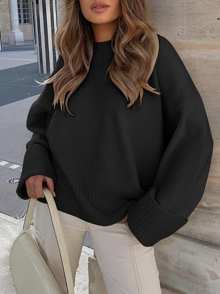 Evie- Pull oversize automne-hiver en maille